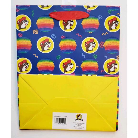 Buc-ee’s Bucees Birthday Party Gift Bag w/ Tissue Paper Tag NEW 9.5 x 7.75" - Picture 2 of 5